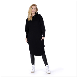 Hoody dress black