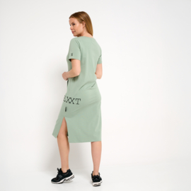 Dress soft green tricot