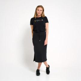 Rok zwart sweat