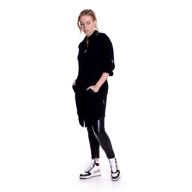 Dress button black