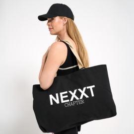 Shopper big black print