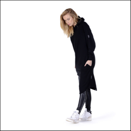 Hoody dress black