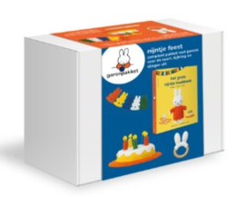 Garenpakket voor het maken van feest projecten uit het grote Nijntje haakboek