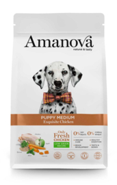 Puppy medium Exquisite Chicken Verse kip 12 kg