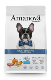 Amanova Adult Sensitive Delicious Lam 10 kg GRAANVRIJ