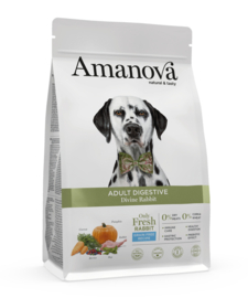 Amanova ADULT Digestive- Divine- Konijn 10 kg - Graanvrij