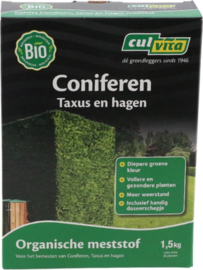 Culvita - Biologische Coniferen plantenvoeding - Coniferen Meststof 1,5 kg