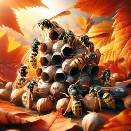 Wespen in de Herfst: Gedrag en Overwintering