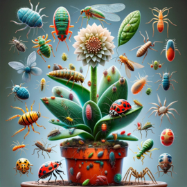 De Top 10 Ongewenste Insecten die Je Kamerplanten Aantasten