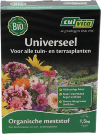 Culvita - Universele Meststof 1,5 kg - plantenvoeding kamerplanten en buitenplanten