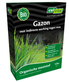 Culvita Organische Gazonmest indirecte werking tegen mos 1,5 kg
