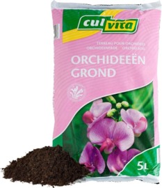 Culvita - Orchidee grond 5 liter - potgrond geschikt voor Orchideeën