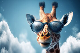 Sunny giraffe