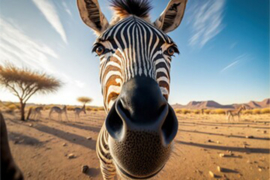 Nosy Zebra