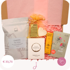 Verjaardagscadeau Cheers to you - Brievenbus cadeau