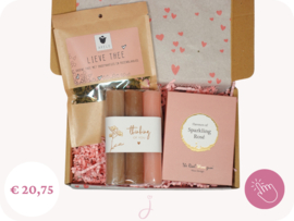 Sterkte cadeau "Liefs voor jou!" - brievenbus cadeau