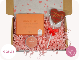 Cadeau voor Moederdag  "Spicy love" - Brievenbus cadeau