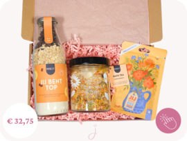 Bedankt cadeau "Relaxen maar topper" - Cadeaubox
