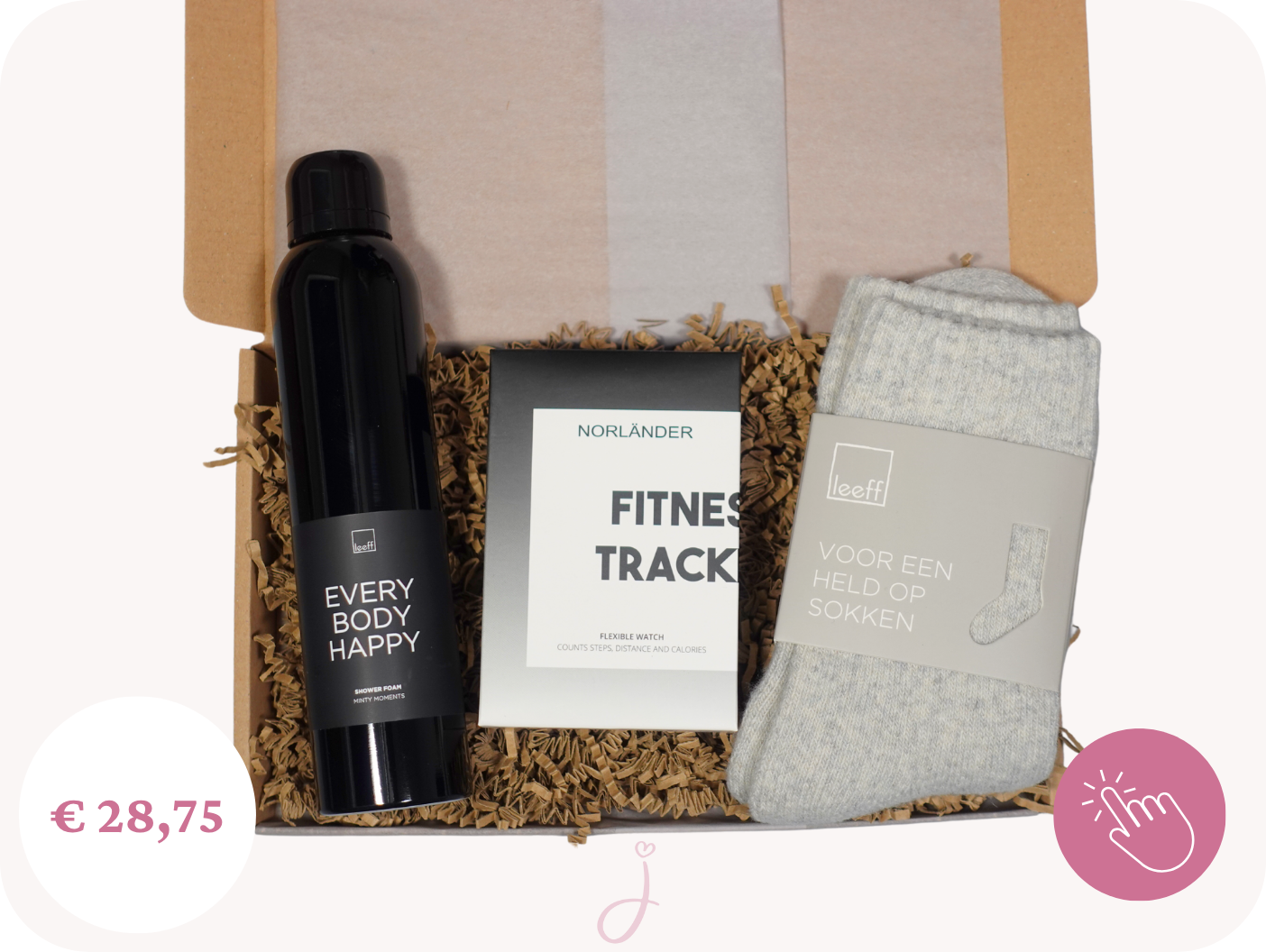 Fitness cadeau "Fitness held" - Cadeaubox