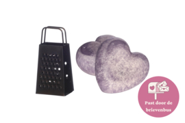 Set geurhartjes - lavendel