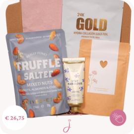 Selfcare cadeau Stay fabulous  - Brievenbus cadeau
