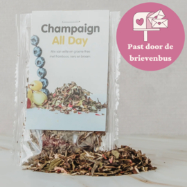 "Champaign All Day" - Groene & witte thee