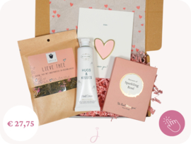 Sterkte cadeau " Hartje voor jou" - Brievenbus cadeau
