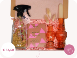Verhuis cadeau "Sweet caramel" - Cadeaubox