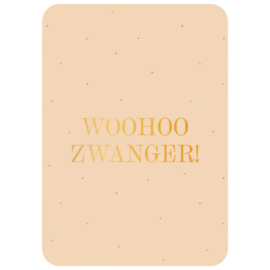 Kaart - Wohooooo zwanger