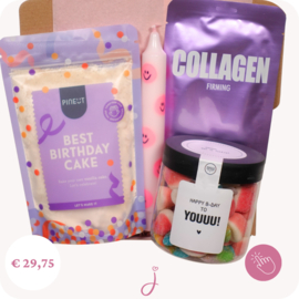 Verjaardagscadeau Feestje - Cadeaubox
