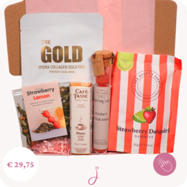 Verjaardagscadeau Strawberry - Brievenbus cadeau