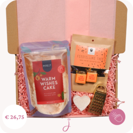 Verjaardagscadeau Warm Birthday Wish - Brievenbus cadeau