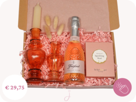 Bedankt cadeau "Pink Treat" - Cadeaubox