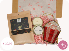 Kerstcadeau "Popping Christmas" - Brievenbus cadeau