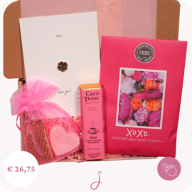 Sterkte cadeau Klavertje vier - Brievenbus cadeau