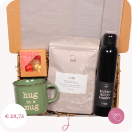 Cadeau voor een man Hug - Cadeaubox