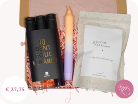 Cadeaubox Golden- Bedankt cadeau