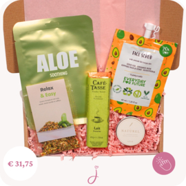 Selfcare cadeau Relax & Easy - Brievenbus cadeau
