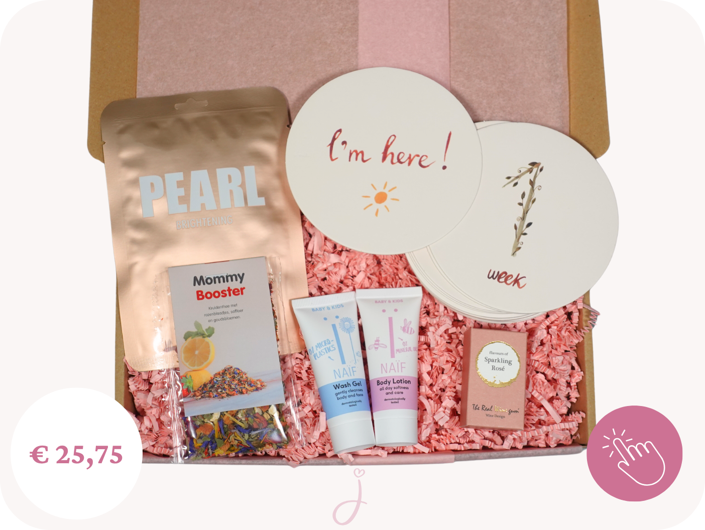 Brievenbus cadeau Hoera zwanger! - Zwangerschap cadeau