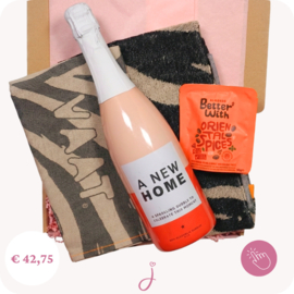 Verhuis cadeau "New home" - Cadeaubox