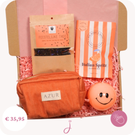 Verjaardagscadeau Orange - Cadeaubox