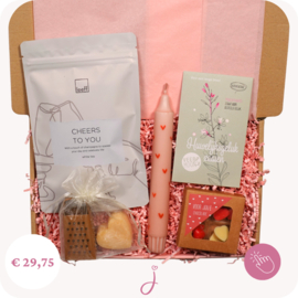 Huwelijkscadeau Cheers - Brievenbuscadeau