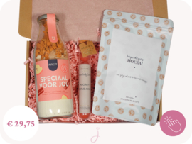 Verjaardagscadeau "Hoera!" - Cadeaubox