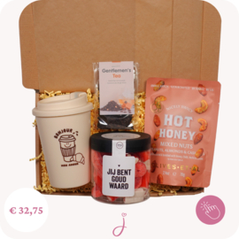 Cadeau voor een man Goud waard - Cadeaubox