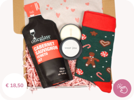 Kerstcadeau "Red Christmas" - Brievenbus cadeau