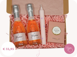 Huwelijkscadeau "All the luck" - Cadeaubox