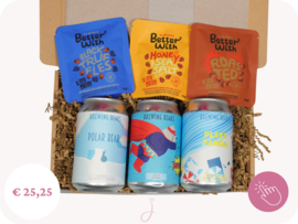 Cadeau voor een man Bierpakket - Cadeaubox