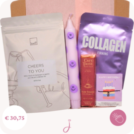 Verjaardagscadeau Celebrate you - Brievenbus cadeau