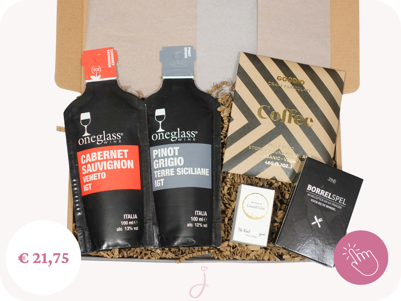 Brievenbus cadeau voor een man "Borrel"