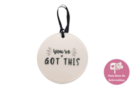 Hanger  "You've got this"
